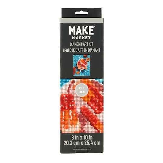 6 Pack: Fruit Popsicle Painting Diamond Art Kit by Make Market®